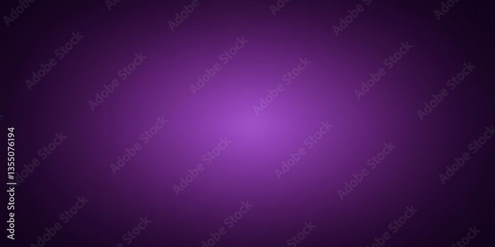 Fototapeta premium Smooth purple backdrop with radiant center glow. Ideal for tech, luxury, or abstract design themes