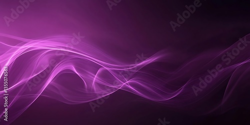 Wallpaper Mural Vibrant Purple Blue Gradient Waves Flowing Smoothly in an Abstract Background with Glowing Textures Torontodigital.ca