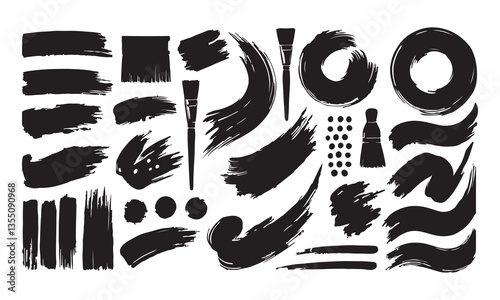 Hand-drawn vector illustration of a tribal dragon head design with animal and monster elements in black silhouette, blending wild nature and alien influences for a unique logo or tattoo symbol
