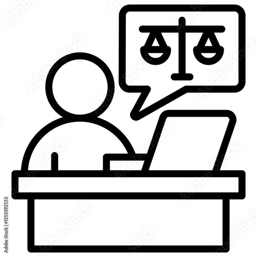 Legal Advice Icon