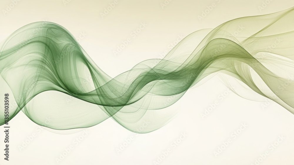 Simple light green background with a smooth abstract flow, creating a fresh and calming vibe for a serene and natural look Simple light green background with a smooth abstract flow, creating a fresh and calming vibe for a serene and natural look