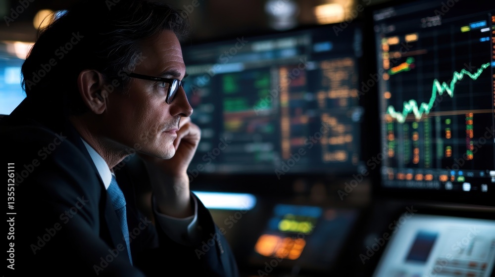 Night Trader, Analyzing Market Trends Night Trader, Analyzing Market Trends