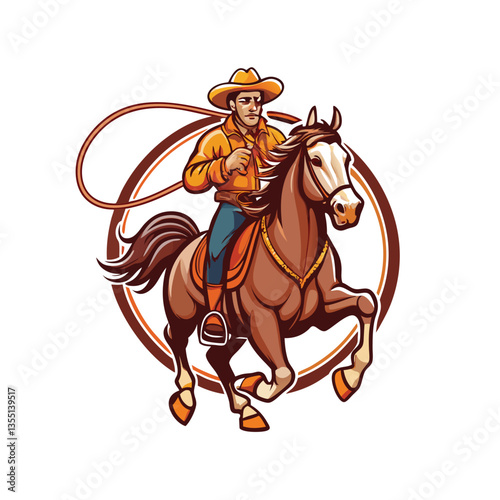 A weathered, grizzled cowboy astride a powerful steed,  a futuristic laser pistol casually held, set against a classic Wild West backdrop.
