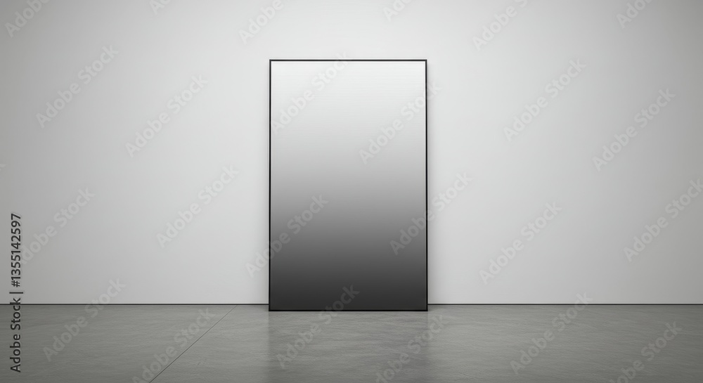 Vertical Gradient Abstract in Gray and White - A contemporary abstract artwork featuring a vertical gradient from light gray to dark gray, symbolizing transition, depth, minimalism, serenity Vertical Gradient Abstract in Gray and White - A contemporary abstract artwork featuring a vertical gradient from light gray to dark gray, symbolizing transition, depth, minimalism, serenity