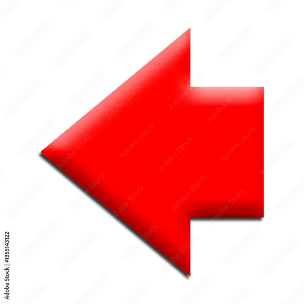 3d red arrow 3d red arrow