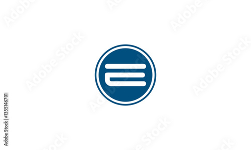E logo design