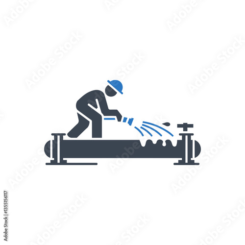 Firefighter Pipeline Water Spray icon