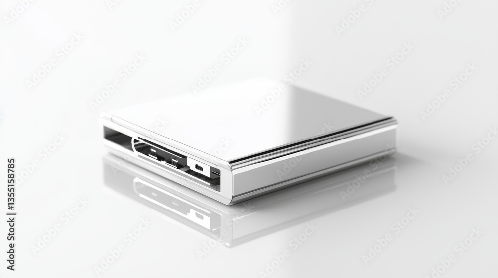 Sleek portable device with USB connection. Sleek portable device with USB connection.