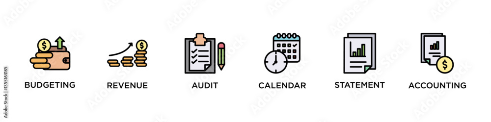 FISCAL YEAR banner web icon vector illustration concept for product and service quality inspection with an icon of budgeting , revenue, audit, calendar, statementm, accounting, FISCAL YEAR banner web icon vector illustration concept for product and service quality inspection with an icon of budgeting , revenue, audit, calendar, statementm, accounting,