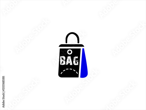 Bag logo balck desigen 