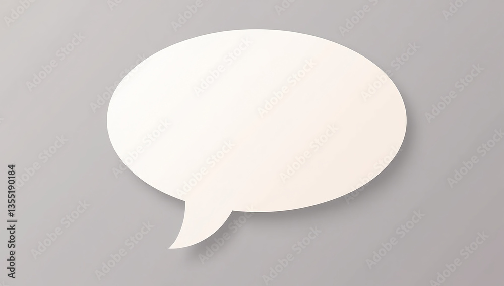 blank speech bubble simple design used dialogue balloon blank speech bubble simple design used dialogue balloon
