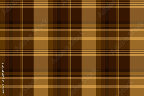 Elegant brown and tan plaid pattern.  Perfect for textile design, autumnal projects, or as a subtle background.  This seamless texture offers versatility  sophistication.