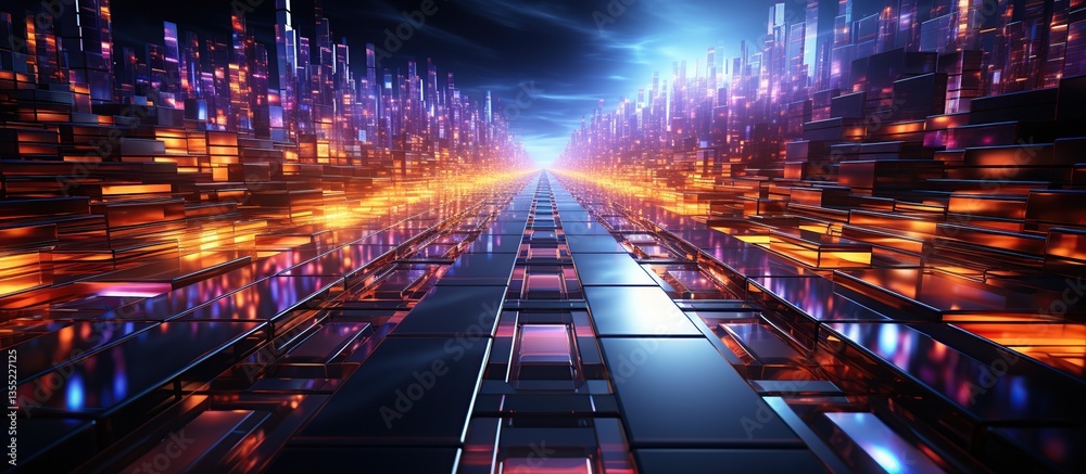 abstract futuristic background. Futuristic technology style.