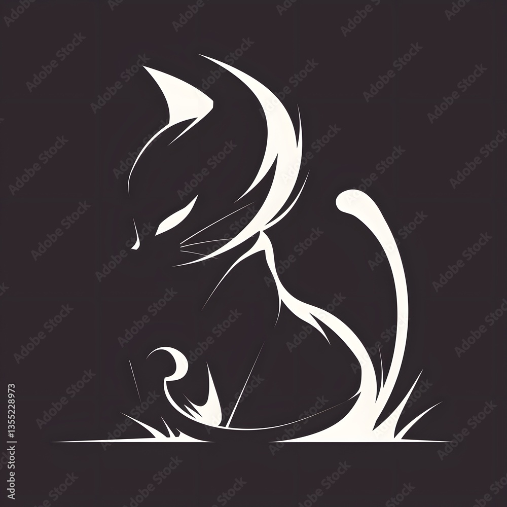 cat mascot logo cat mascot logo