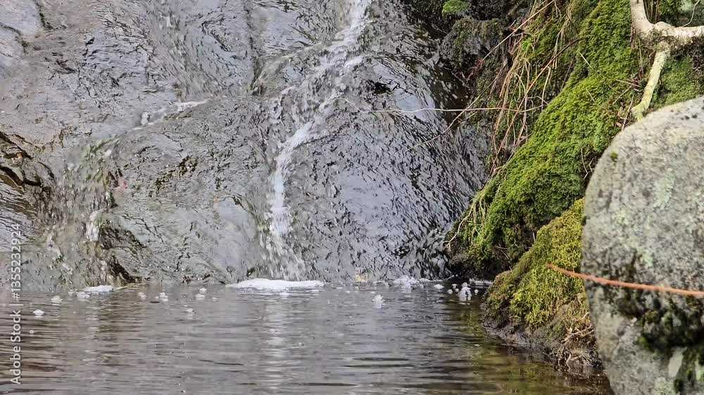 Natural Mountain Waterfall Rock Stone Moss River Creek Brook Stream Spring Water Running Over Rocks Beautiful Natural Geological Formation Hiking Climbing Outdoor Adventure New Jersey USA Mossy 1 Natural Mountain Waterfall Rock Stone Moss River Creek Brook Stream Spring Water Running Over Rocks Beautiful Natural Geological Formation Hiking Climbing Outdoor Adventure New Jersey USA Mossy 1