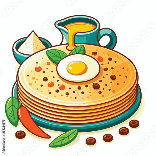 food, restaurant, indian, meal, dosa, masala, traditional, cuisine, asian, chutney, delicious, healthy, india, curry, breakfast, plate, sambhar, sambar, spicy, closeup, dinner, dish, vegetarian, backg