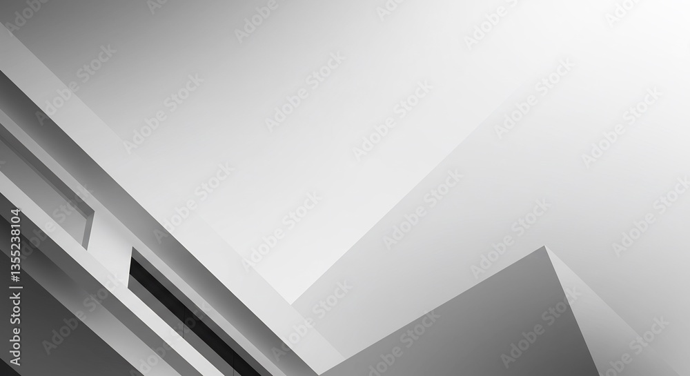 A grayscale abstract architectural scene featuring layered shapes, angles, and subtle gradients, conveying a modern, minimal design aesthetic suitable for branding, backgrounds, or creative concepts. A grayscale abstract architectural scene featuring layered shapes, angles, and subtle gradients, conveying a modern, minimal design aesthetic suitable for branding, backgrounds, or creative concepts.