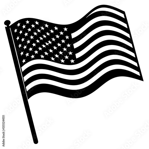 checkered flag vector illustration