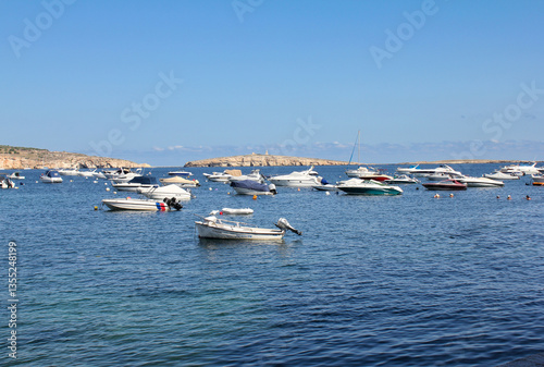 Malta sea and boats