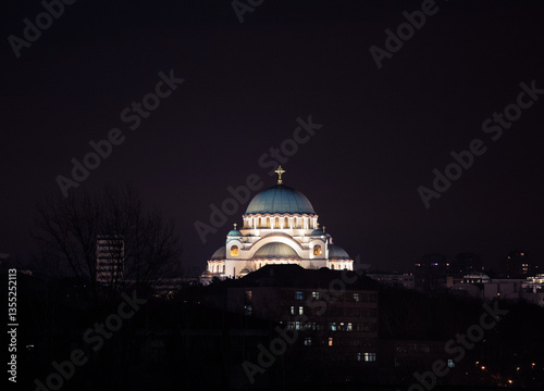 Temple of Saint Sava. Serbia, Belgrade photo
