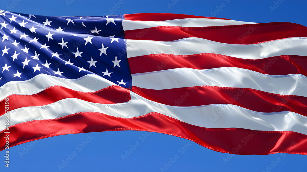 High-Resolution Image of the United States Flag High-Resolution Image of the United States Flag