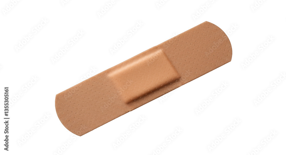 Wound care adhesive bandage, isolated on a transparent background. Wound care adhesive bandage, isolated on a transparent background.