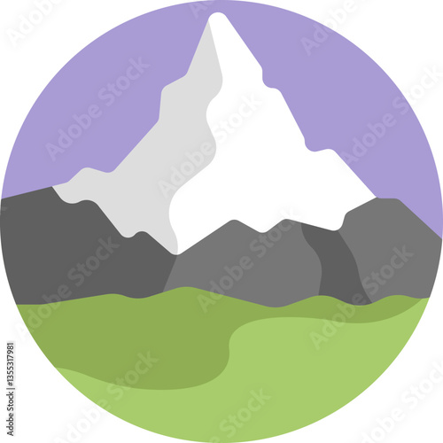 Alpine Landmark – Symbolizes the famous mountain known for its breathtaking views and climbing routes.