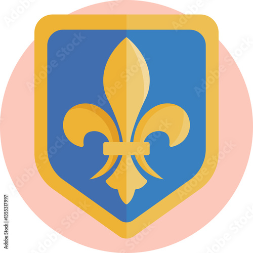 French Symbol – A traditional emblem representing French heritage and culture.