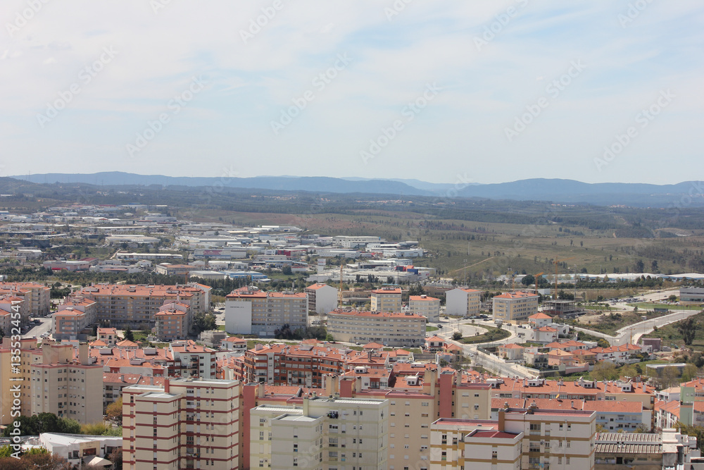 Fototapeta premium Castelo Branco, Beira Baixa, Portugal, April 4, 2022, Views from Castelo Branco