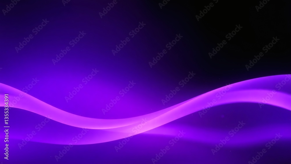 Glowing violet waves flow across a smooth purple and pink backdrop Glowing violet waves flow across a smooth purple and pink backdrop