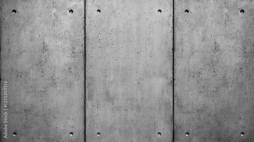 A close-up view of textured concrete panels, featuring a grey color with visible imperfections and small holes. A close-up view of textured concrete panels, featuring a grey color with visible imperfections and small holes.