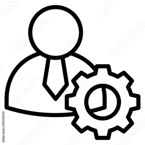 Profile Setup Icon Element For Design