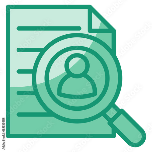 Recruitment Icon Element For Design