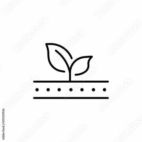 garden care icon sign vector
