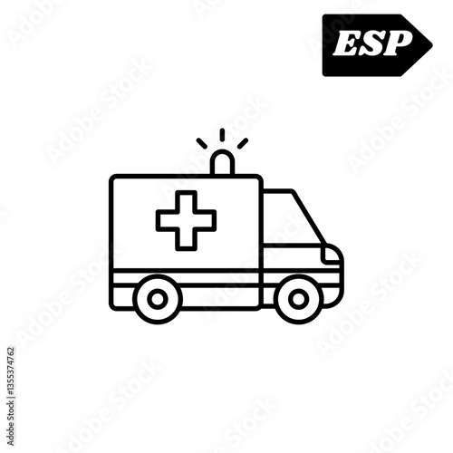 Wallpaper Mural ambulance icon Torontodigital.ca