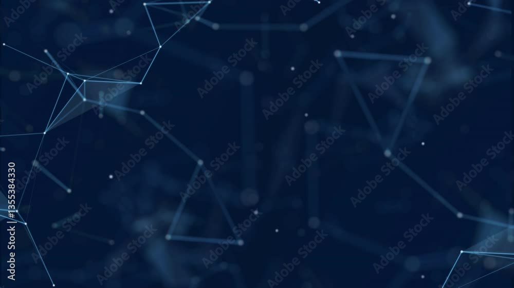 abstract blue plexus background