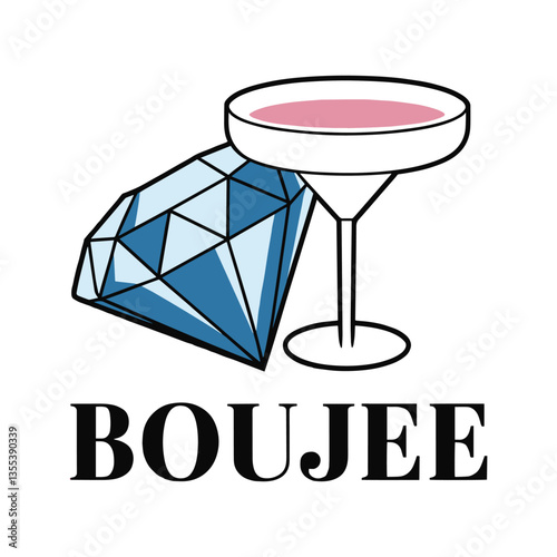 Boujee T Shirt Design