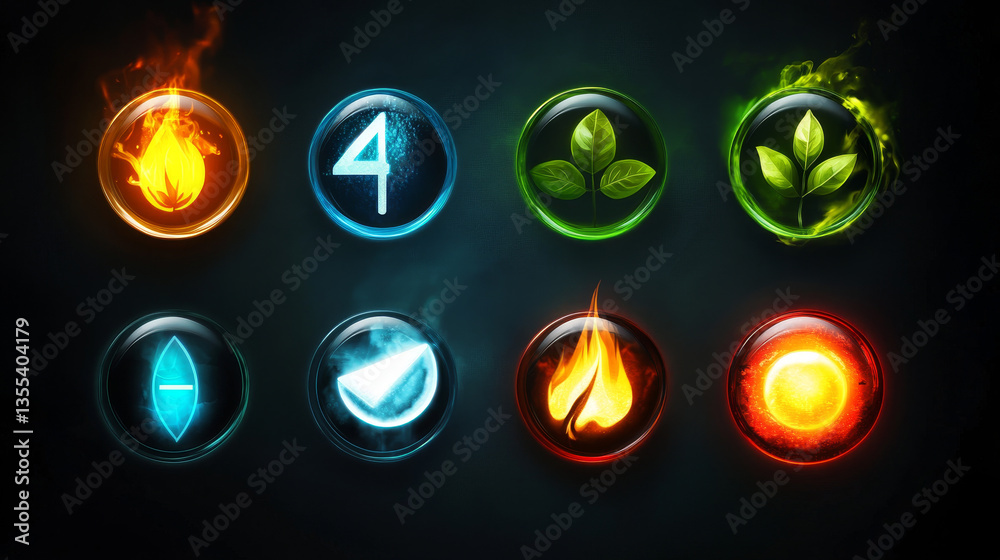 Green ecology energy conservation icons and outline style ecological world power vector illustration. Green ecology energy conservation icons and outline style ecological world power vector illustration.