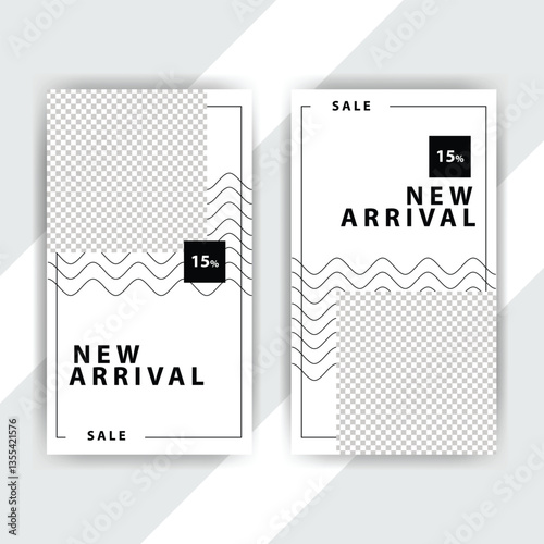 Modern New Arrival Sale Design