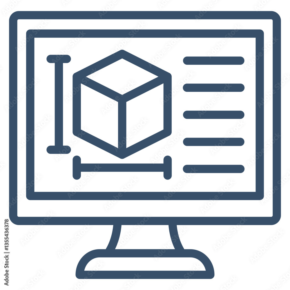 Simulation Icon Element For Design Simulation Icon Element For Design