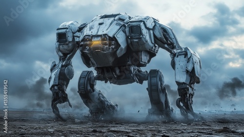 A robotic defense system powered by AI algorithms