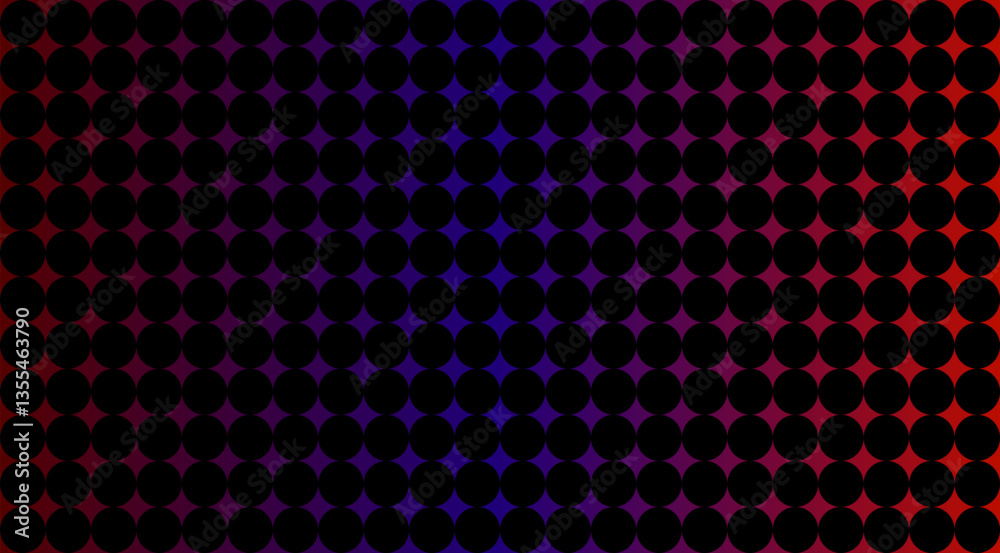 Fondo abstracto de colores con puntos negro 