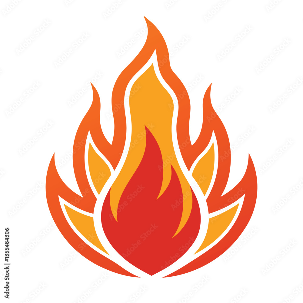 vector fire icon vector fire icon