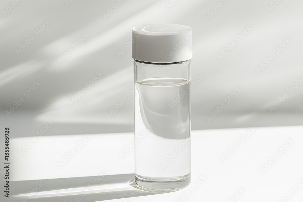 custom made wallpaper toronto digitalA clear serum bottle in the morning light