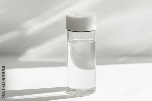 Wallpaper Mural A clear serum bottle in the morning light Torontodigital.ca