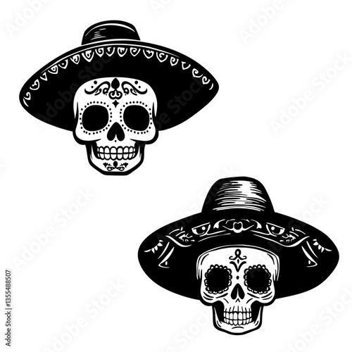 Cinco de Mayo Festival – Vibrant Mexican Holiday Celebration with Traditional Music, Tacos, Margaritas, Sombreros, Pinatas, Maracas, Flags, and Party Decorations Vector Stock Images