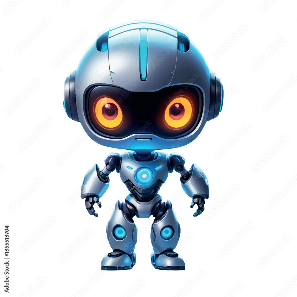 Cybernetic Robot Mascot – Perfect for Branding, Tech & Gaming. Cybernetic Robot Mascot – Perfect for Branding, Tech & Gaming.