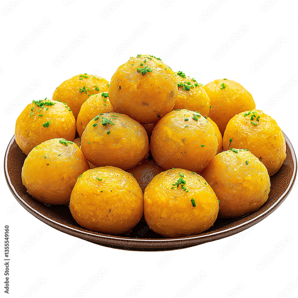 Indian Cuisine: Crispy Deep-Fried Yellow Dumplings – Spicy Vegetarian Appetizers with Authentic Mediterranean Flavors Indian Cuisine: Crispy Deep-Fried Yellow Dumplings – Spicy Vegetarian Appetizers with Authentic Mediterranean Flavors