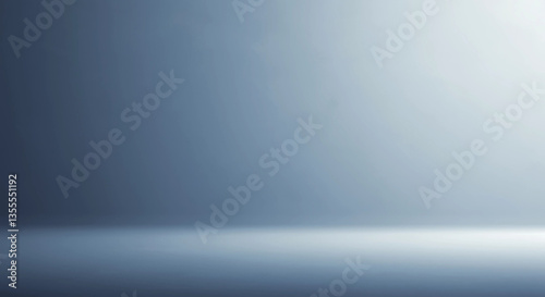 A soft blue gradient background with subtle light effect