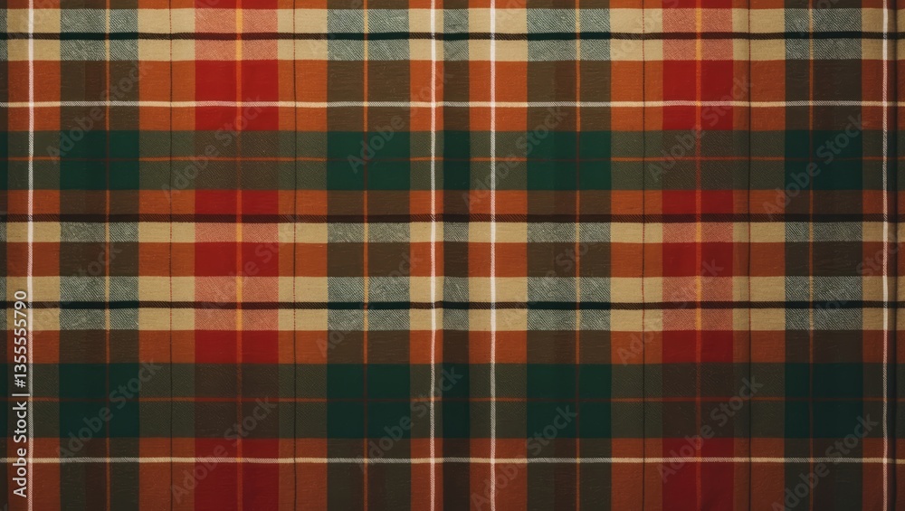 fabric plaid background in brown tones fabric plaid background in brown tones